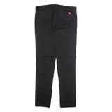 DICKIES Chino Womens Trousers Black Regular Tapered W32 L32