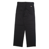 DICKIES Chino Mens Trousers Black Regular Straight W30 L30