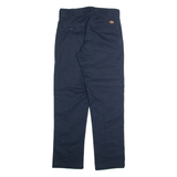 DICKIES Chino Mens Trousers Blue Regular Straight W29 L30