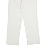 CV Womens Trousers White Regular Straight W30 L23
