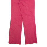 TOMMY HILFIGER Womens Trousers Pink Regular Straight W26 L30