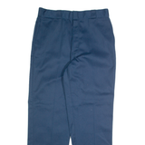 DICKIES Chino Mens Trousers Blue Regular Straight W34 L32