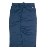 DICKIES Chino Mens Trousers Blue Regular Straight W34 L32