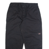 DICKIES Chino Mens Trousers Black Regular Straight W40 L30