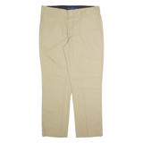 DICKIES Chino Mens Trousers Beige Regular Straight W36 L30