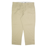 DICKIES Chino Mens Trousers Beige Regular Straight W42 L29