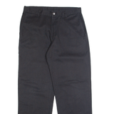 DICKIES Chino Mens Trousers Black Regular Straight W34 L31