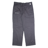 DICKIES Chino Cargo Mens Trousers Grey Regular Straight W38 L33