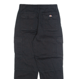 DICKIES Cargo Mens Trousers Black Regular Straight W30 L27