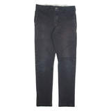 DICKIES Chino Mens Trousers Black Regular Tapered W31 L32