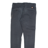 DICKIES Chino Mens Trousers Black Regular Tapered W31 L32