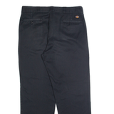 DICKIES Chino Mens Trousers Black Regular Straight W38 L30