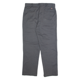 DICKIES Chino Mens Trousers Grey Regular Straight W38 L32