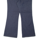 CALVIN KLEIN JEANS Womens Jeans Blue Regular Flared W32 L30