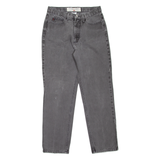 GUESS JEANS Womens Jeans Grey Regular Mom W27 L27
