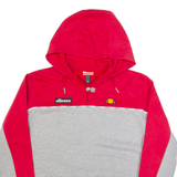 ELLESSE Cropped Womens Grey Hoodie UK 6