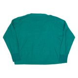 WHISTLES Womens Jumper Green Tight Knit M