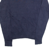 TOMMY HILFIGER Mens Jumper Blue Tight Knit L