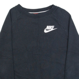 NIKE Mens Sweatshirt Black S