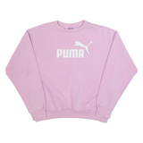 PUMA Womens Sweatshirt Purple M
