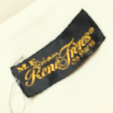 RENE FRERES Pocketed Womens A-Line Skirt Beige Midi S