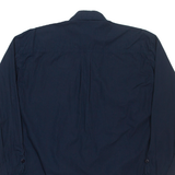 HELLY HANSEN Mens Plain Shirt Blue Long Sleeve M