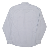 TOMMY HILFIGER Slim Fit Mens Shirt Blue Polka Dot Long Sleeve XL