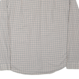 LACOSTE Slim Fit Mens Shirt Grey Check Long Sleeve S