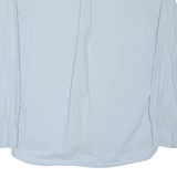 TOMMY HILFIGER Custom Fit Mens Shirt Blue Gingham Long Sleeve M