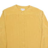 EVAN PICONE Womens Blouse Yellow Long Sleeve 90s M