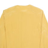 EVAN PICONE Womens Blouse Yellow Long Sleeve 90s M
