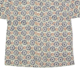 ESPIRIT Mens Shirt Beige Crazy Pattern XL
