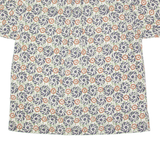ESPIRIT Mens Shirt Beige Crazy Pattern XL