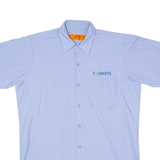 RED KAP Tool Works Mens Worker Shirt Blue M
