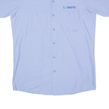 RED KAP Tool Works Mens Worker Shirt Blue M