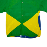 BALI BLUE Brazil Mens Plain Shirt Green L