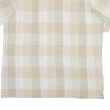 SCHILD Mens Shirt Beige Check L