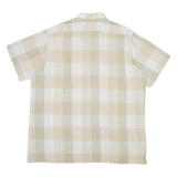 SCHILD Mens Shirt Beige Check L