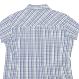 COLUMBIA Womens Shirt Blue Check L