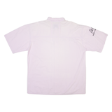 LIFE IS GARRY Mens Shirt Pink Crazy Pattern L