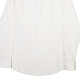 BOSS Slim Fit Mens Plain Shirt White Long Sleeve S