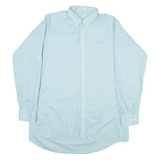 LIBERO Mens Shirt Blue Striped Long Sleeve L