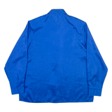 CANADA Womens Plain Shirt Blue Long Sleeve M