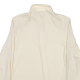 GERARD PASQUIER Womens Plain Shirt Cream Long Sleeve M