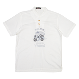 BARON Tuk Tuk Amazing Thailand Mens Plain Shirt White M