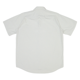 LACOSTE Mens Shirt Green Check M