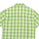 JACK WOLFSKIN Slim Fit Mens Shirt Green Check M