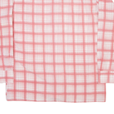 NETTELSTROTH Mens Shirt Red Check Long Sleeve M