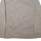 LEE Mens Plain Shirt Grey Long Sleeve XL