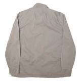 LEE Mens Plain Shirt Grey Long Sleeve XL